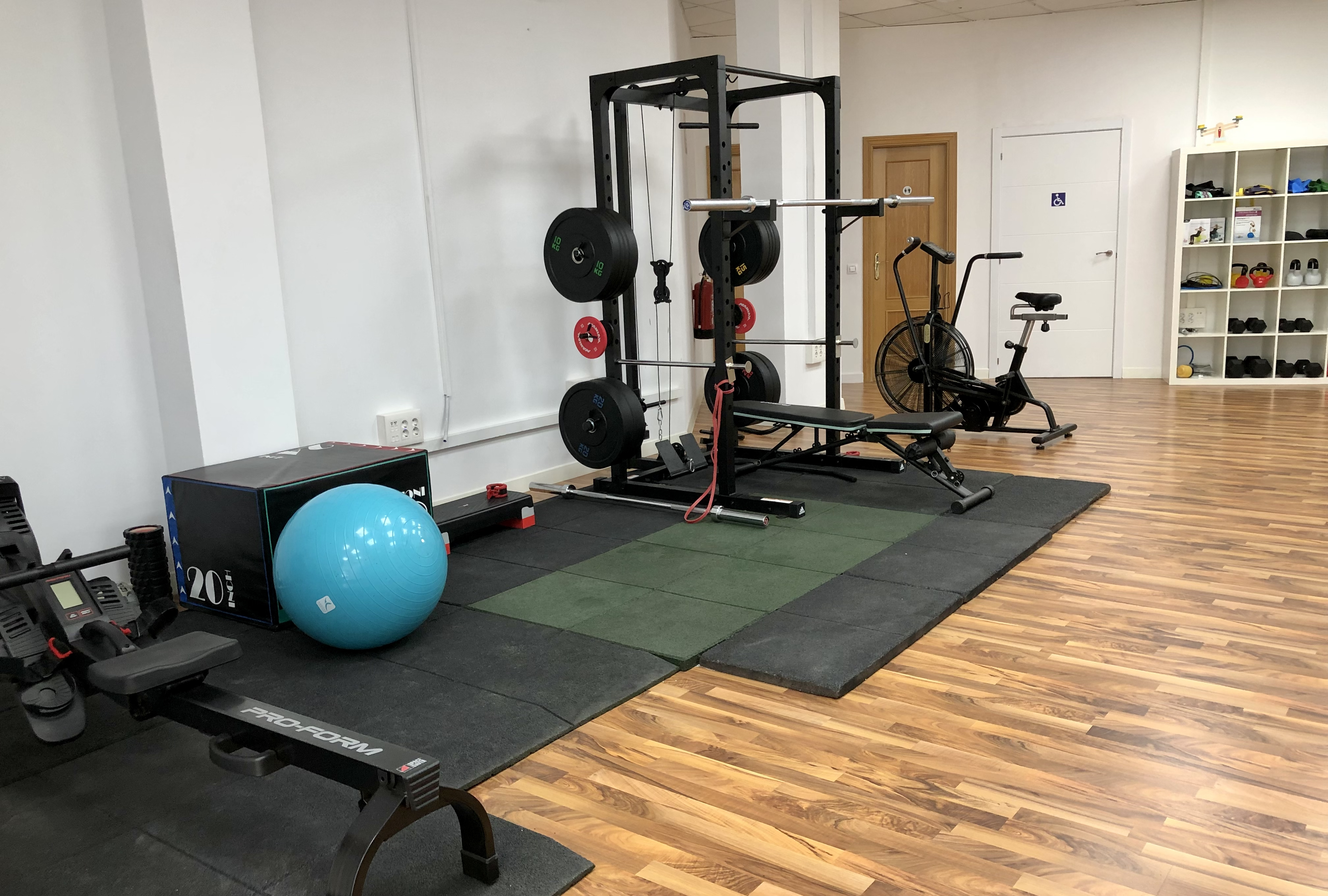 Sala de tratamiento y entrenamiento de BBalance